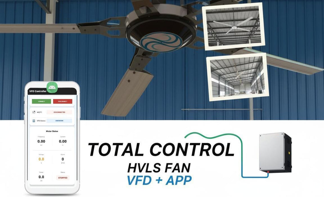 Hvls Controller Vfd Optimizing Performance with VFD, Sensors, and Smart Automation for Sof ...